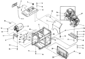 Page C Diagram and Parts List for 9780-0 8,000 XL Briggs and Stratton Generator